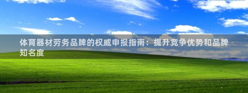 极悦平台注册资金多少亿：体育器材劳务品牌的权威申报指