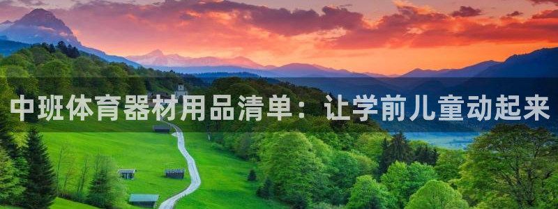 极悦娱乐官网app下载安装：中班体育器材用品清单：让