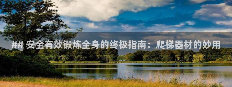 极悦平台是干嘛的：## 安全有效锻炼全身的终极指南：