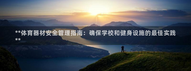 极悦平台用户评价与反馈：**体育器材安全管理指南：确