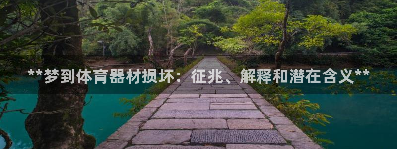 极悦平台代理怎么赚钱：**梦到体育器材损坏：征兆、解