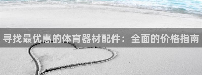 极悦平台注册和登录页面在哪：寻找最优惠的体育器材配件