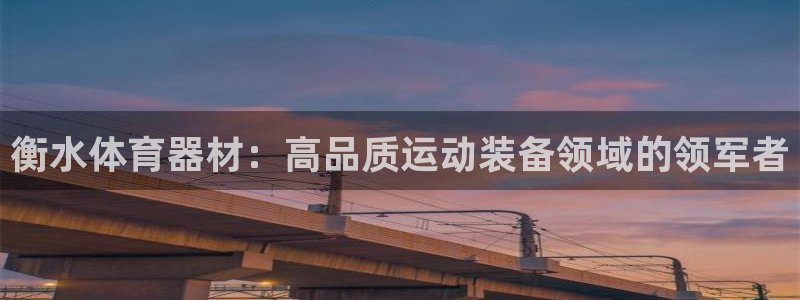 极悦娱乐管理最建议买吗：衡水体育器材：高品质运动装备