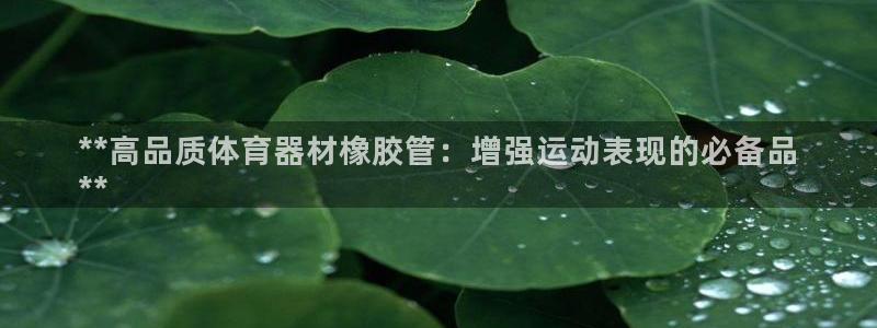 极悦娱乐会被骗吗知乎文章：**高品质体育器材橡胶管：