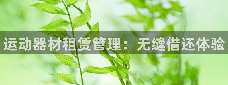 极悦娱乐负责人怎么样：运动器材租赁管理：无缝借还体验