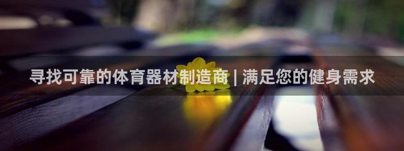 极悦官网入口登录：寻找可靠的体育器材制造商 | 满足您的健身