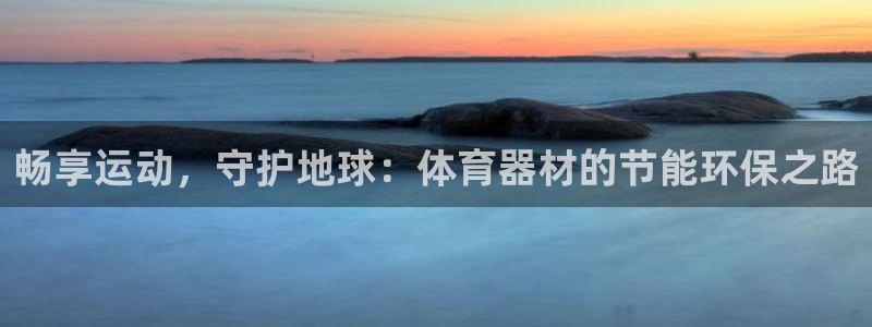 极悦娱乐股东有哪些：畅享运动，守护地球：体育器材的节