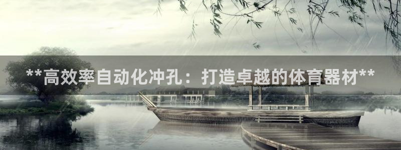 极悦平台官方网站入口：**高效率自动化冲孔：打造卓越