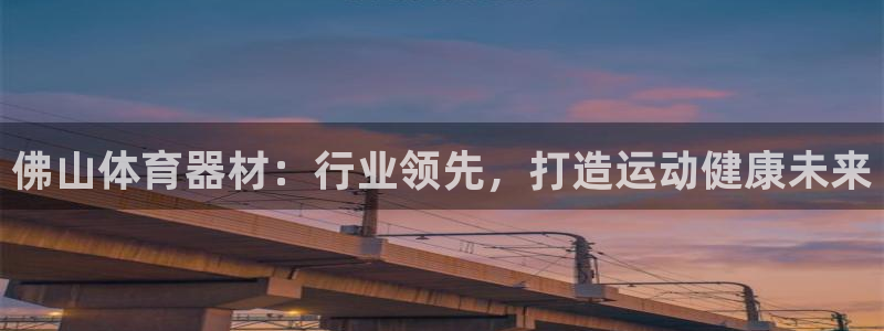 极悦平台是干什么的：佛山体育器材：行业领先，打造运动