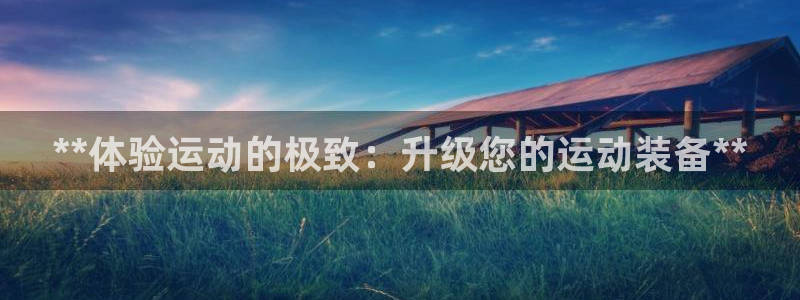 极悦平台注册流程详解图片：**体验运动的极致：升级您的运动装